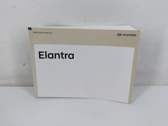 compare product 2018 Hyundai Elantra Owners Manual Book Guide P/N:IF2O-EC7NE OEM Used Auto Parts