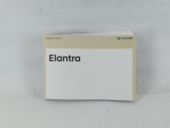 compare product 2018 Hyundai Elantra Owners Manual Book Guide P/N:JF3O-EU75B OEM Used Auto Parts