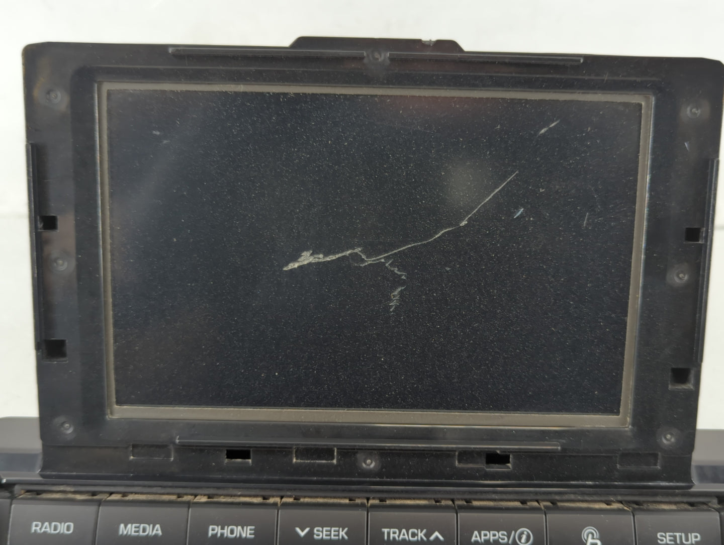 2017-2018 Hyundai Elantra Radio AM FM Cd Player Receiver Replacement P/N:96160-F2130UAT Fits Fits 2017 2018 OEM Used Auto Pa