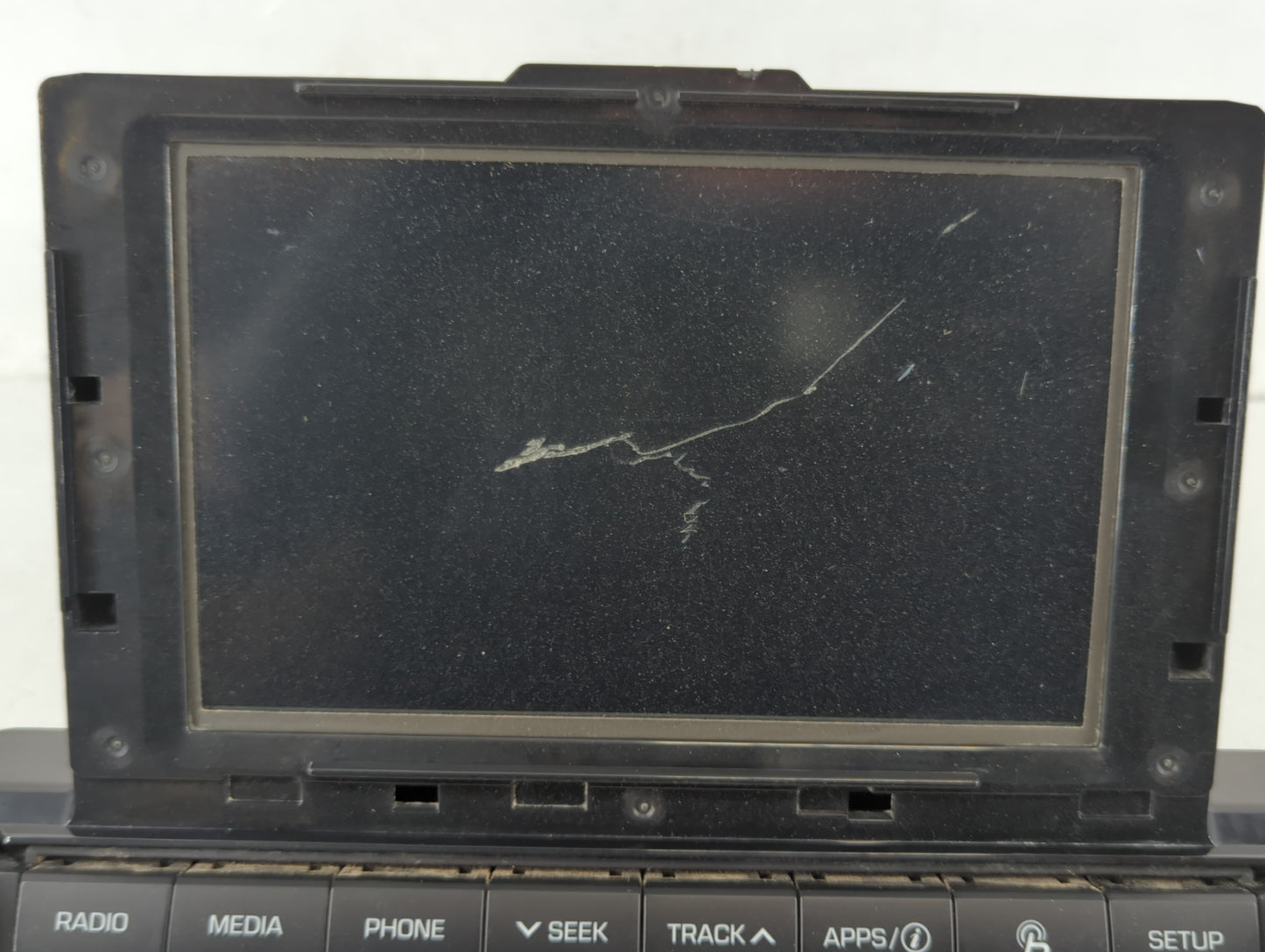 2017-2018 Hyundai Elantra Radio AM FM Cd Player Receiver Replacement P/N:96160-F2130UAT Fits Fits 2017 2018 OEM Used Auto Pa