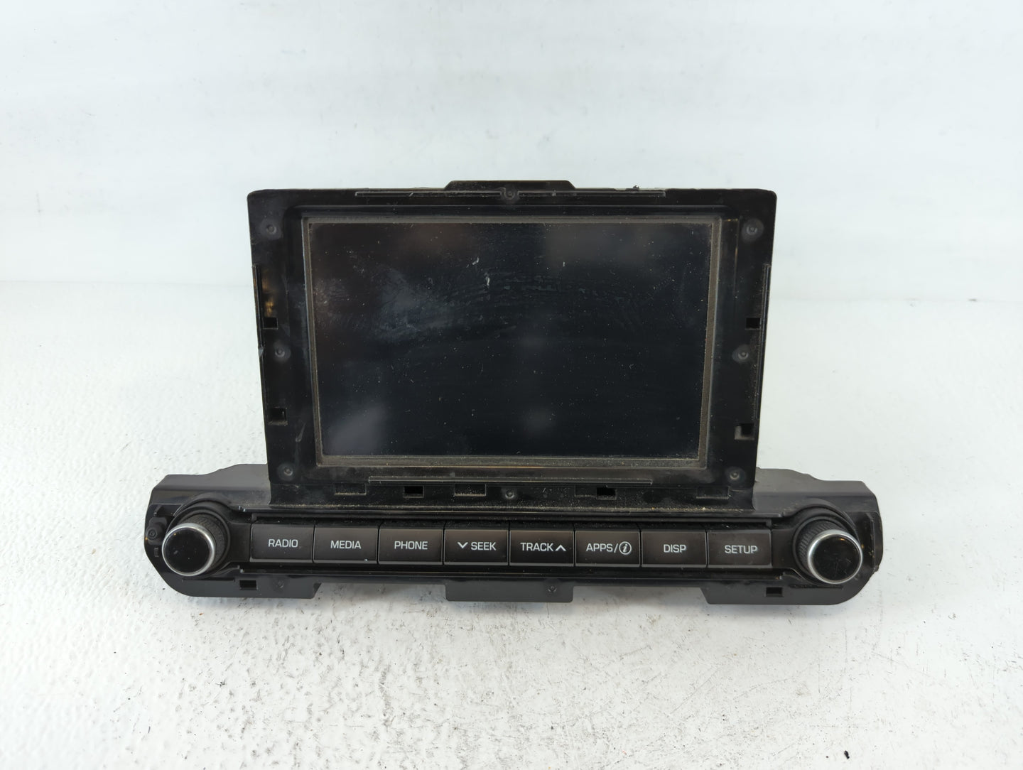 2017-2018 Hyundai Elantra Radio AM FM Cd Player Receiver Replacement P/N:96160-F2130UAT Fits Fits 2017 2018 OEM Used Auto Pa