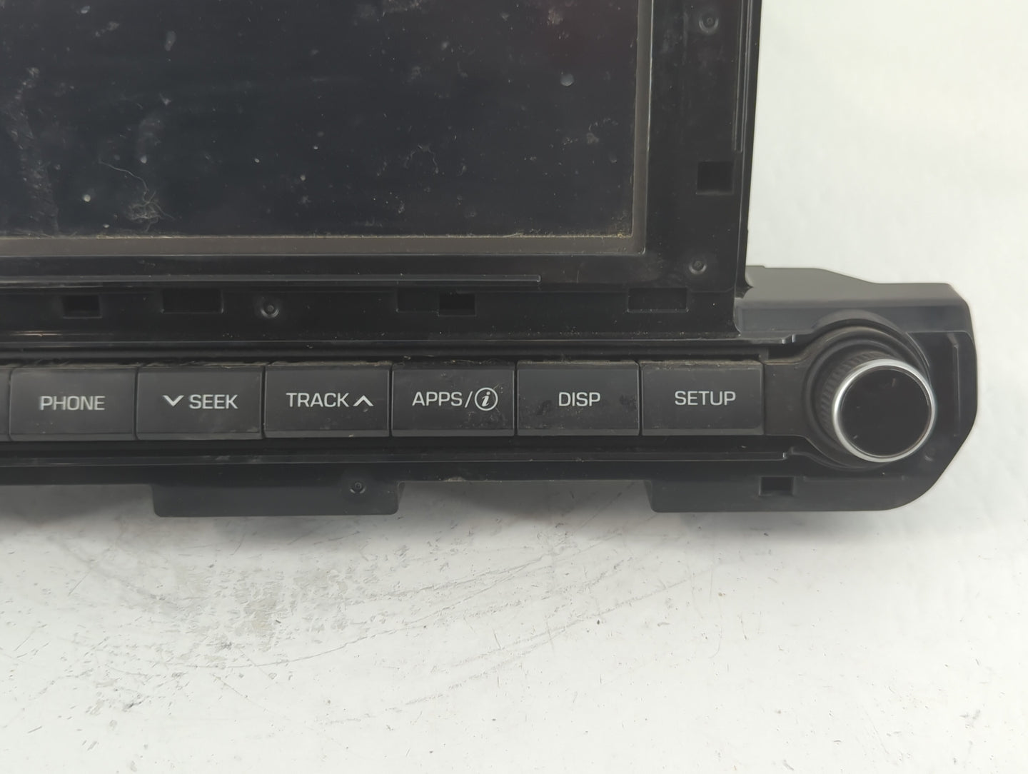 2017-2018 Hyundai Elantra Radio AM FM Cd Player Receiver Replacement P/N:96160-F2101UAT Fits Fits 2017 2018 OEM Used Auto Pa