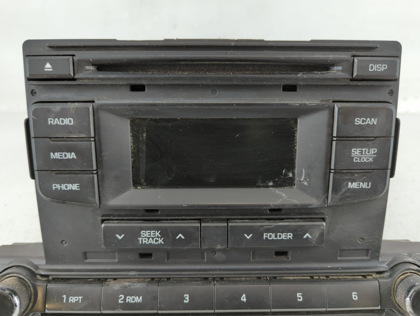 2017-2018 Hyundai Elantra Am Fm Cd Player Radio Receiver - Oemusedautoparts1.com