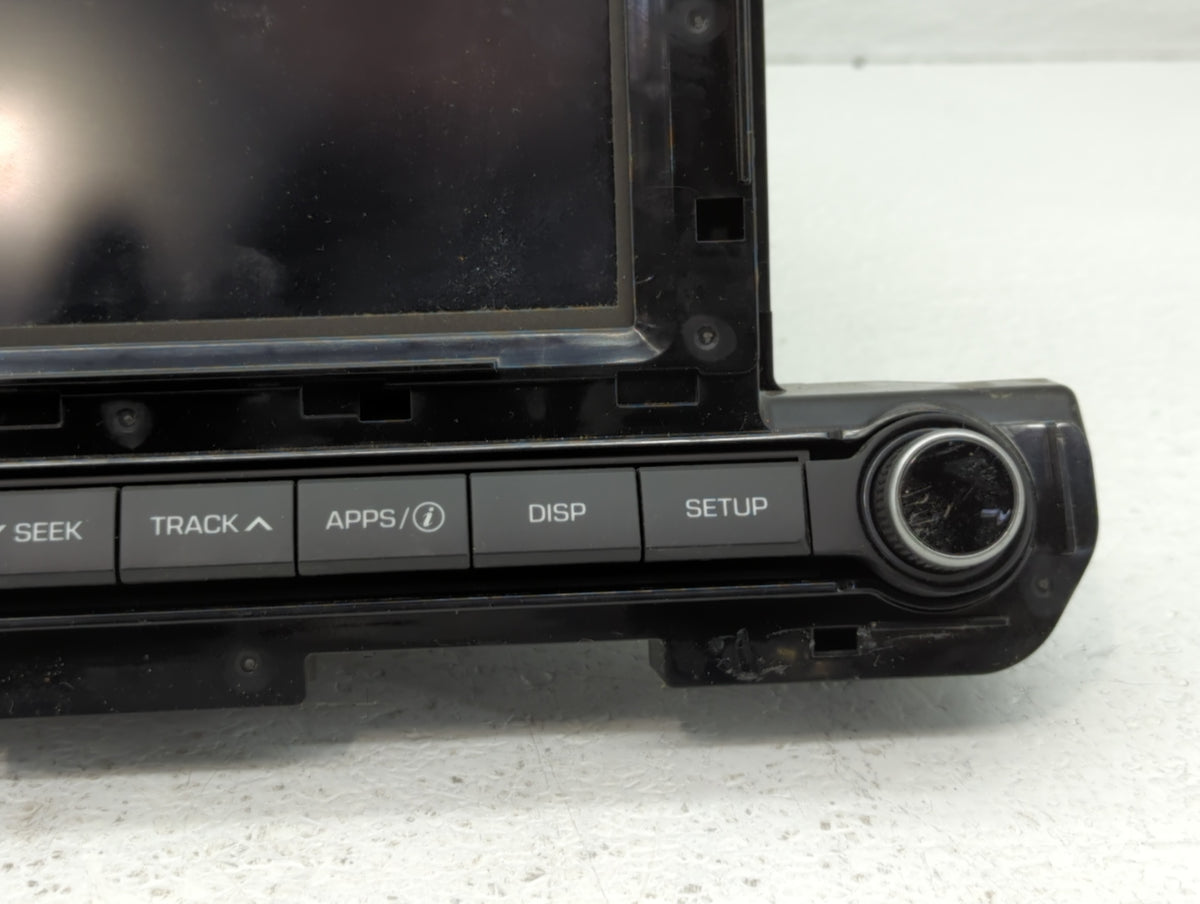 2017-2018 Hyundai Elantra Am Fm Cd Player Radio Receiver 732016 - Oemusedautoparts1.com