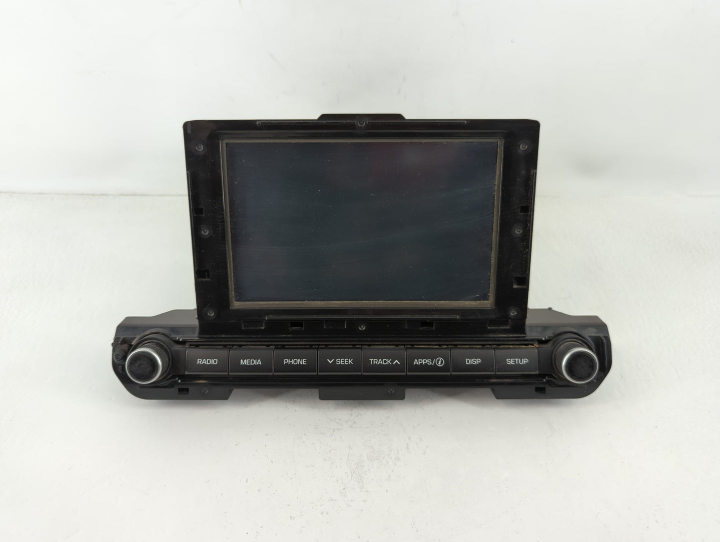 2017-2018 Hyundai Elantra Radio AM FM Cd Player Receiver Replacement P/N:96160-F2101UAT Fits Fits 2017 2018 OEM Used Auto Pa