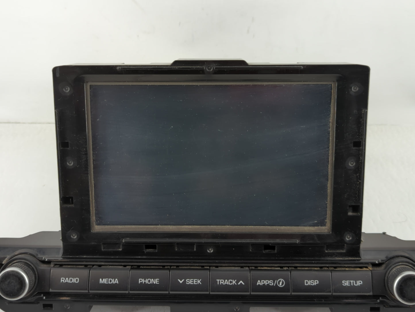 2017-2018 Hyundai Elantra Radio AM FM Cd Player Receiver Replacement P/N:96160-F2101UAT Fits Fits 2017 2018 OEM Used Auto Pa
