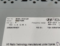 2017-2018 Hyundai Elantra Am Fm Cd Player Radio Receiver - Oemusedautoparts1.com