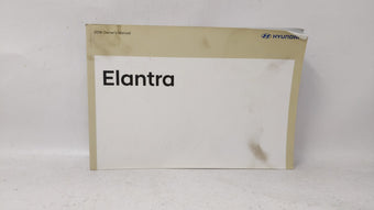 compare product 2018 Hyundai Elantra Owners Manual Book Guide OEM Used Auto Parts