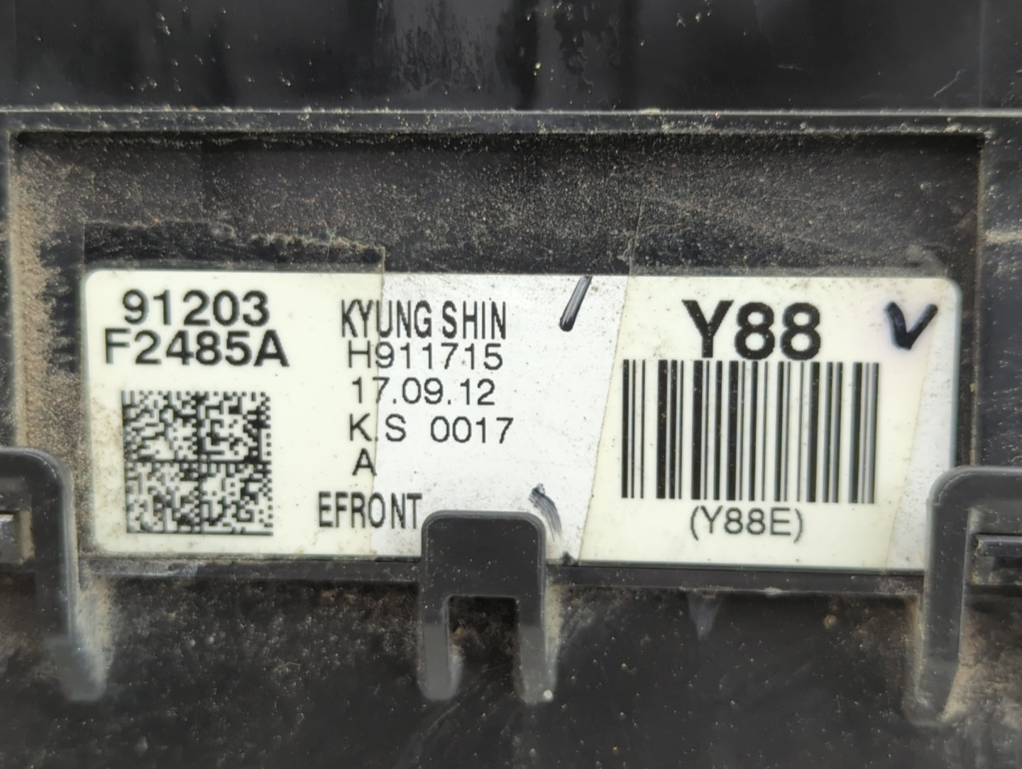 2018 Hyundai Elantra Fusebox Fuse Box Panel Relay Module P/N:91203 F2485A Fits OEM Used Auto Parts - Oemusedautoparts1.com