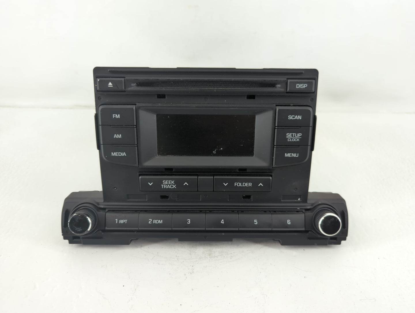 2017-2018 Hyundai Elantra Radio AM FM Cd Player Receiver Replacement P/N:96170F2260UAT Fits Fits 2017 2018 OEM Used Auto Par