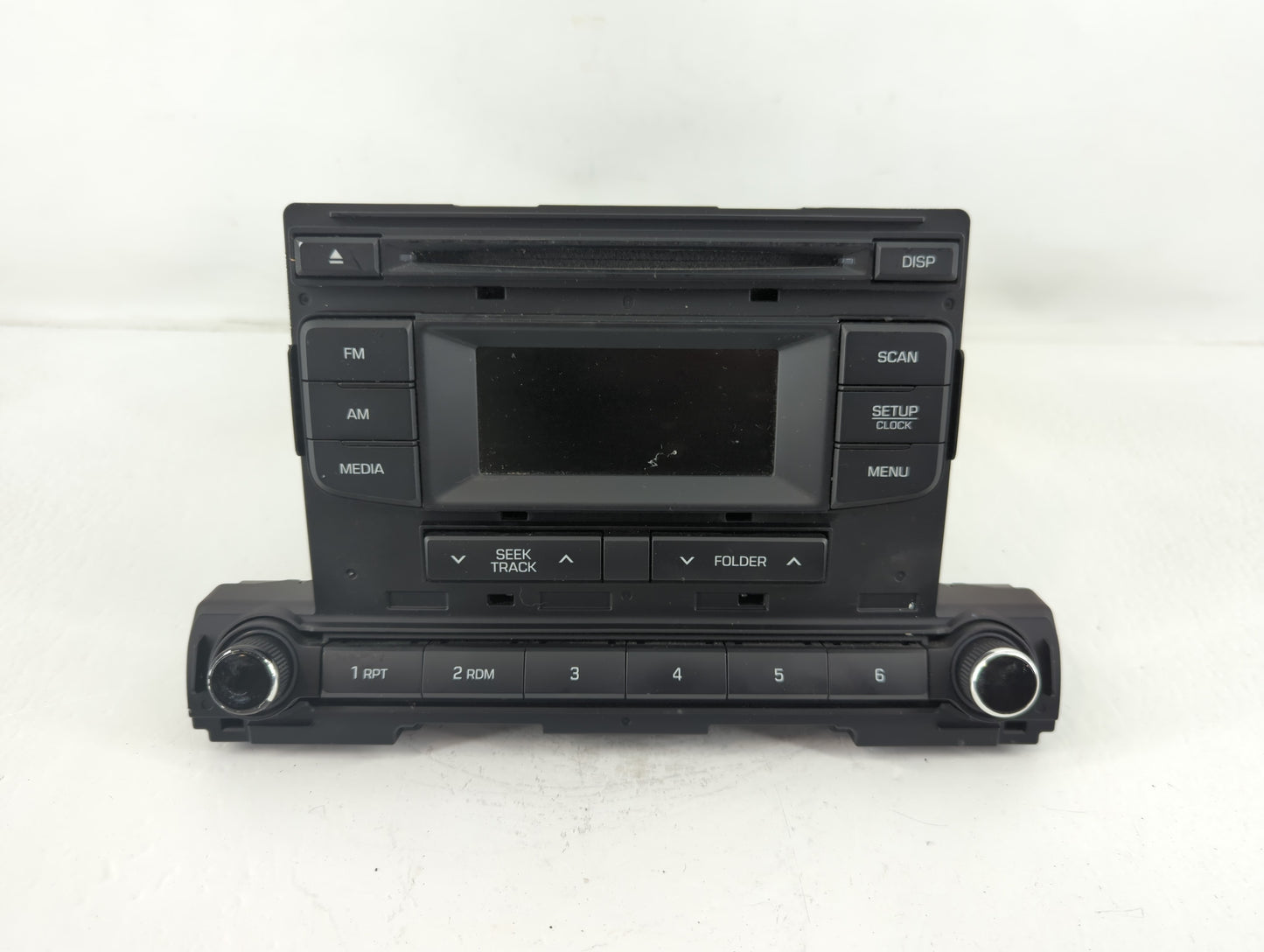 2017-2018 Hyundai Elantra Radio AM FM Cd Player Receiver Replacement P/N:96170F2260UAT Fits Fits 2017 2018 OEM Used Auto Par