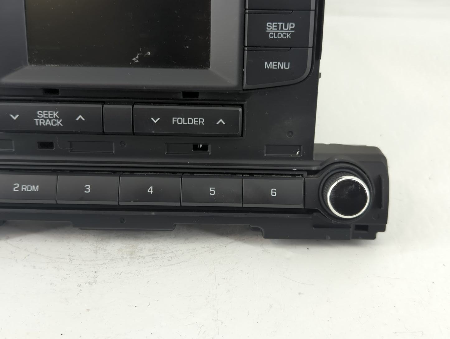 2017-2018 Hyundai Elantra Radio AM FM Cd Player Receiver Replacement P/N:96170F2260UAT Fits Fits 2017 2018 OEM Used Auto Par