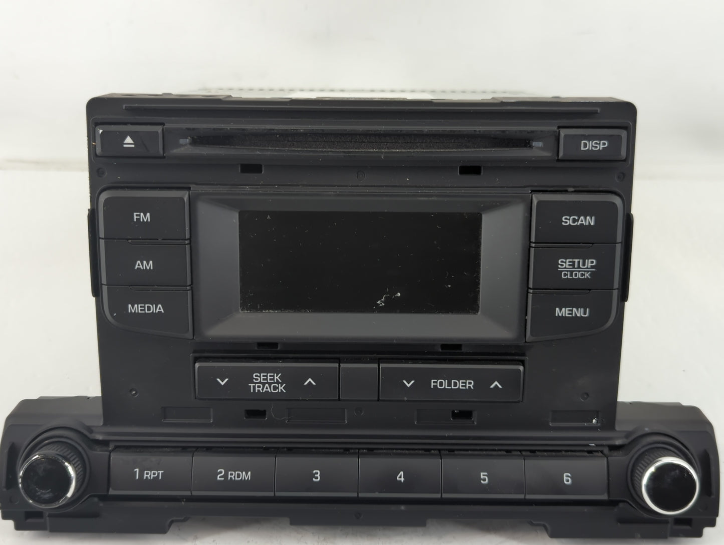 2017-2018 Hyundai Elantra Radio AM FM Cd Player Receiver Replacement P/N:96170F2260UAT Fits Fits 2017 2018 OEM Used Auto Par