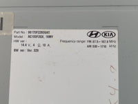 2017-2018 Hyundai Elantra Radio AM FM Cd Player Receiver Replacement P/N:96170F2260UAT Fits Fits 2017 2018 OEM Used Auto Par