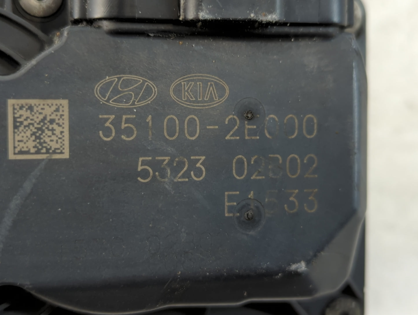2011-2020 Hyundai Elantra Throttle Body P/N:35100-2E000 Fits Fits 2011 2012 2013 2014 2015 2016 2017 2018 2019 2020 2021 OEM