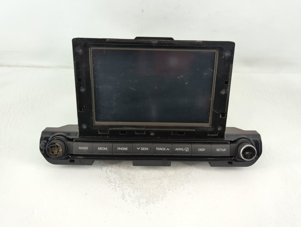 2017-2018 Hyundai Elantra Am Fm Cd Player Radio Receiver 771125 - Oemusedautoparts1.com