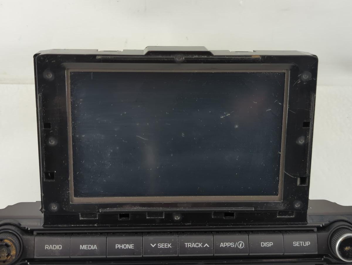 2017-2018 Hyundai Elantra Am Fm Cd Player Radio Receiver 771125 - Oemusedautoparts1.com