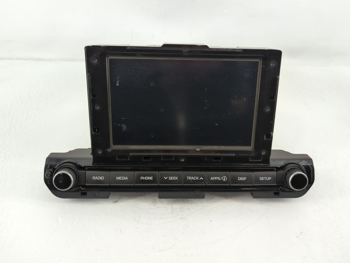 2017-2018 Hyundai Elantra Am Fm Cd Player Radio Receiver 771204 - Oemusedautoparts1.com