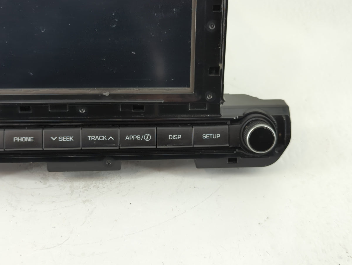 2017-2018 Hyundai Elantra Am Fm Cd Player Radio Receiver 771204 - Oemusedautoparts1.com