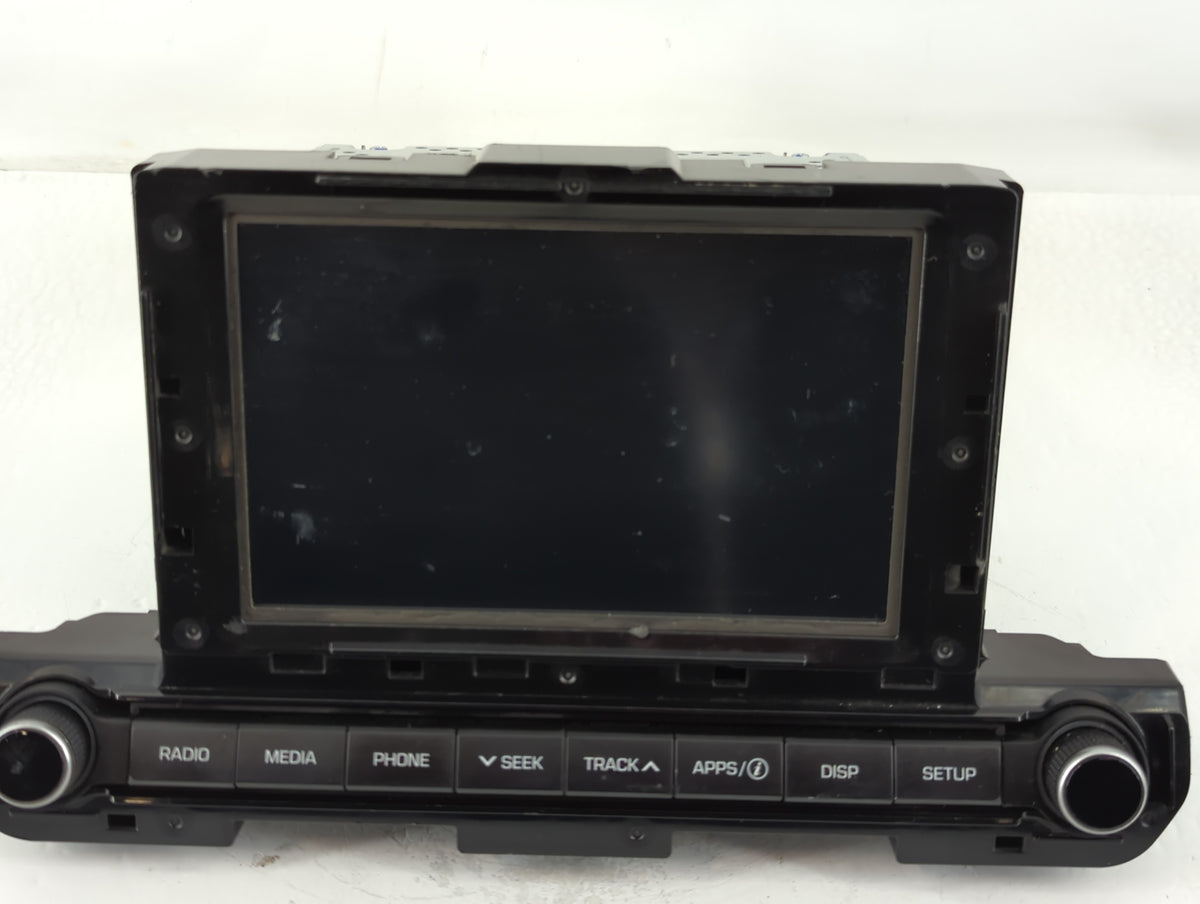 2017-2018 Hyundai Elantra Am Fm Cd Player Radio Receiver 771204 - Oemusedautoparts1.com