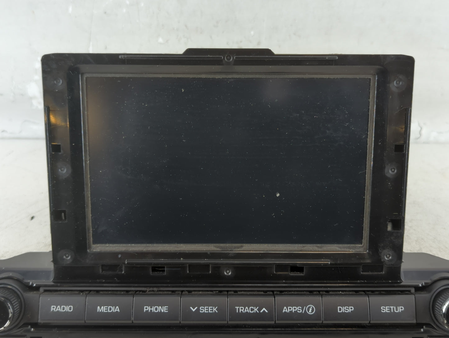 2017-2018 Hyundai Elantra Radio AM FM Cd Player Receiver Replacement P/N:96160-F2101UAT Fits Fits 2017 2018 OEM Used Auto Pa