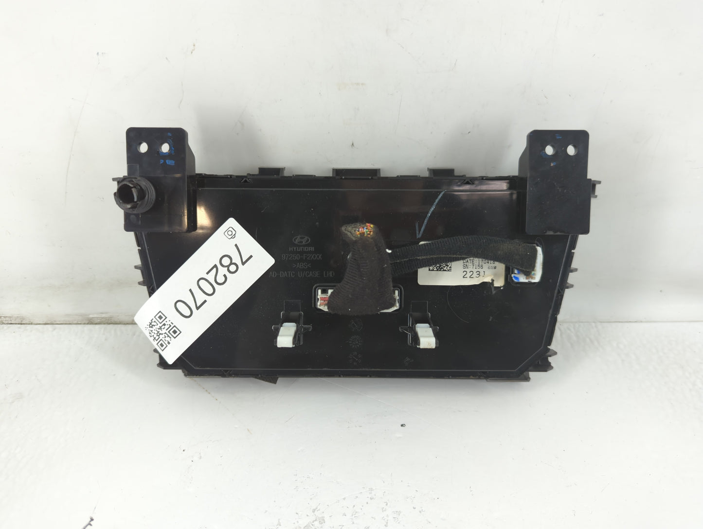 2017-2018 Hyundai Elantra Climate Control Module Temperature AC/Heater Replacement P/N:97250-F2231RET Fits Fits 2017 2018 OE
