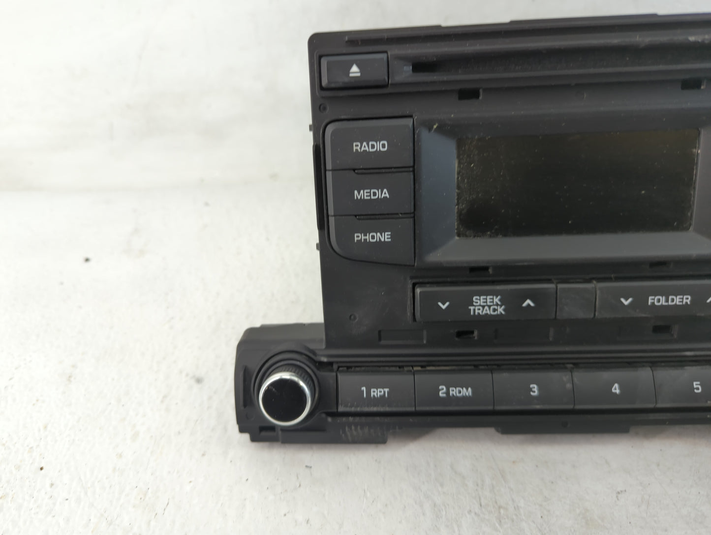 2017-2018 Hyundai Elantra Radio AM FM Cd Player Receiver Replacement P/N:96170F2240UAT Fits Fits 2017 2018 OEM Used Auto Par