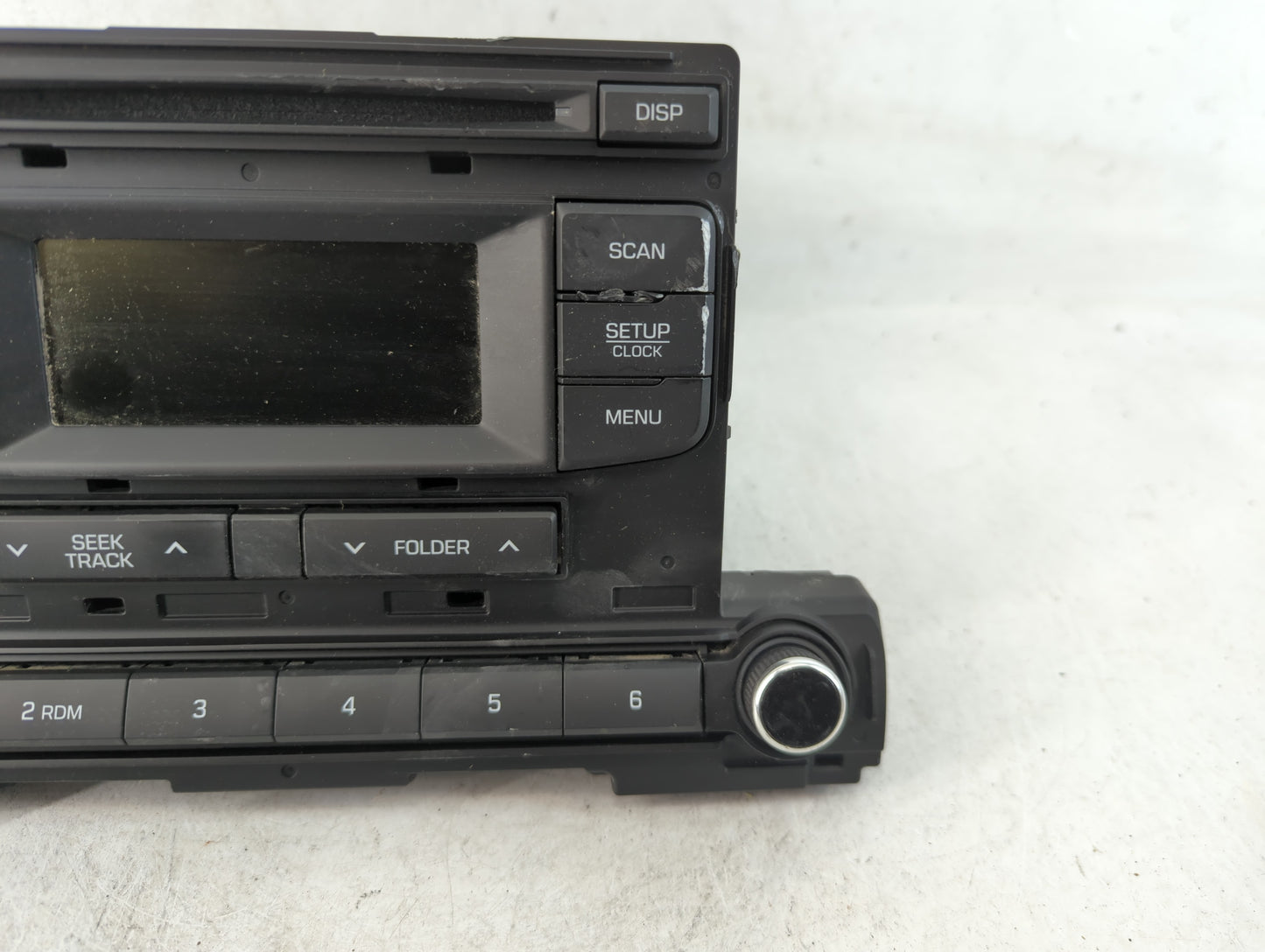 2017-2018 Hyundai Elantra Radio AM FM Cd Player Receiver Replacement P/N:96170F2240UAT Fits Fits 2017 2018 OEM Used Auto Par