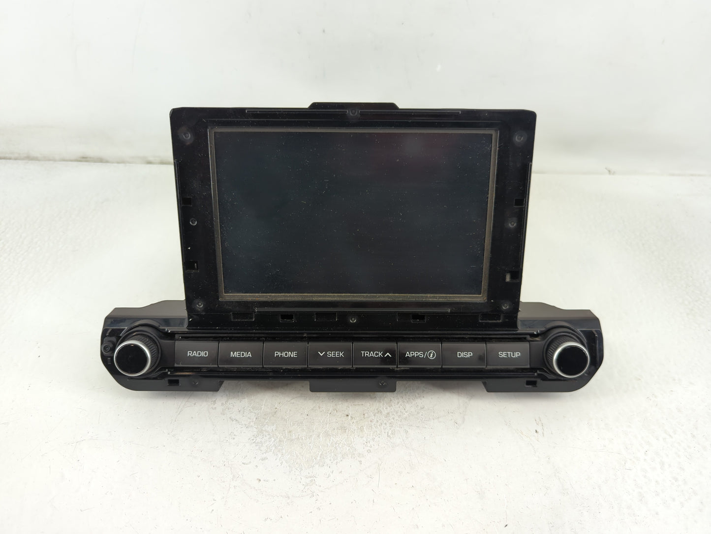 2017-2018 Hyundai Elantra Radio AM FM Cd Player Receiver Replacement P/N:96170F2260UAT Fits Fits 2017 2018 OEM Used Auto Par