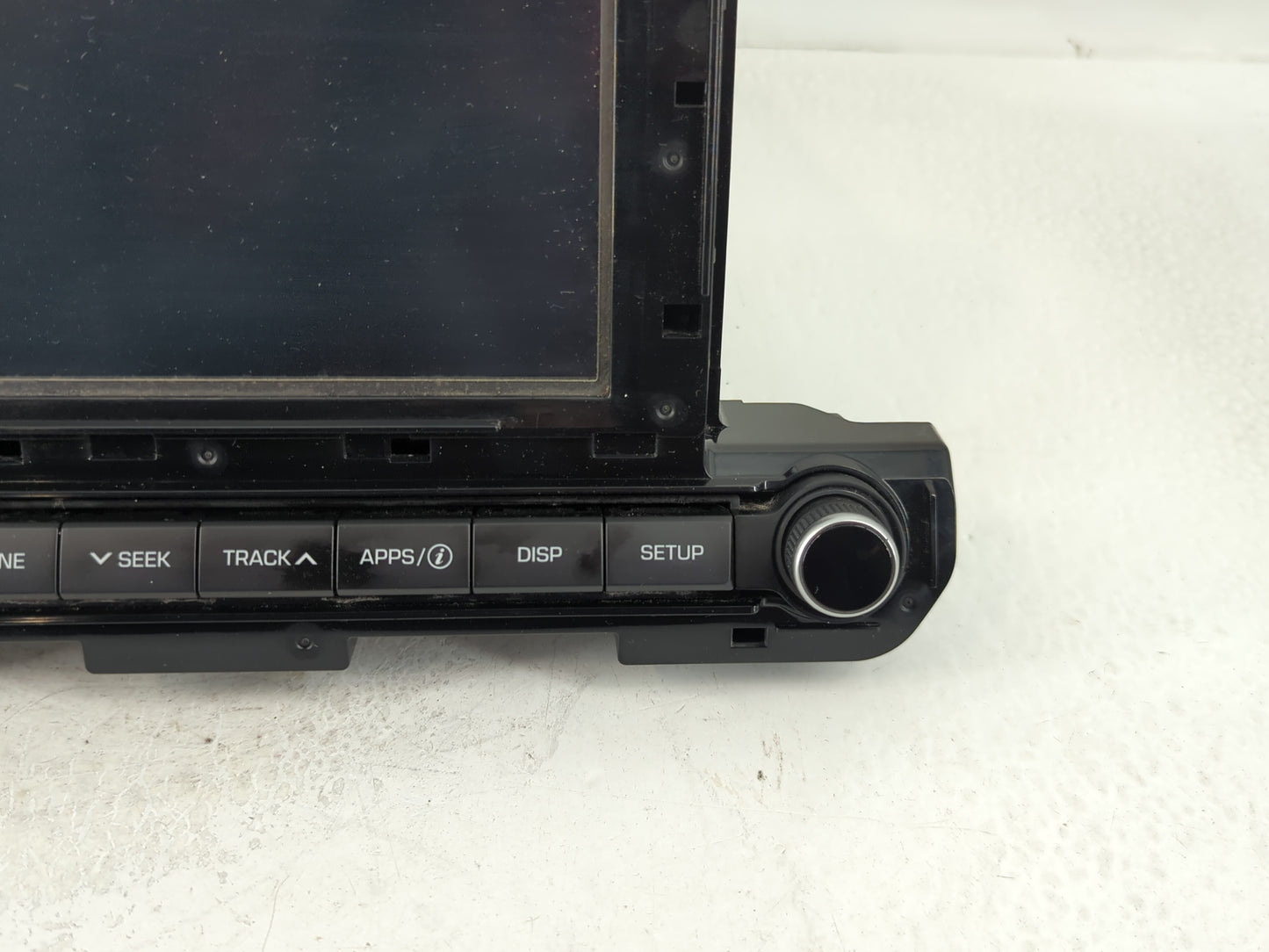 2017-2018 Hyundai Elantra Radio AM FM Cd Player Receiver Replacement P/N:96170F2260UAT Fits Fits 2017 2018 OEM Used Auto Par