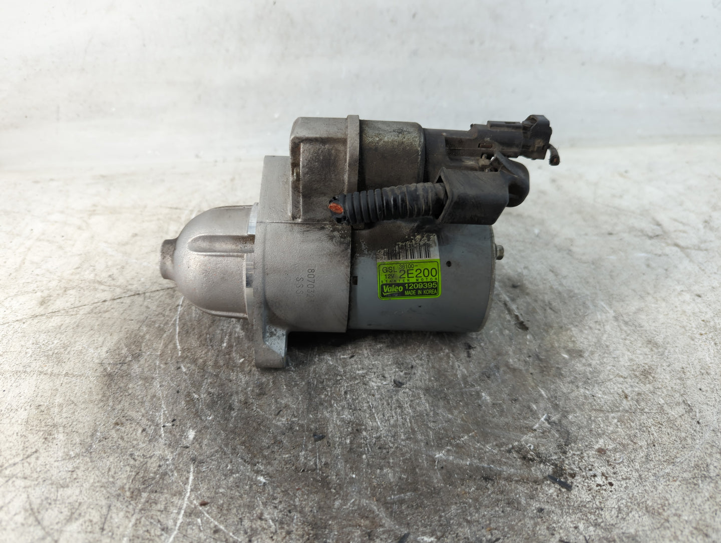 2017-2020 Hyundai Elantra Car Starter Motor Solenoid OEM P/N:1209395 36100-2E200 Fits OEM Used Auto Parts - Oemusedautoparts