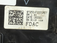 2018-2020 Hyundai Elantra Climate Control Module Temperature AC/Heater Replacement P/N:97250-F2231RET Fits Fits 2018 2019 20