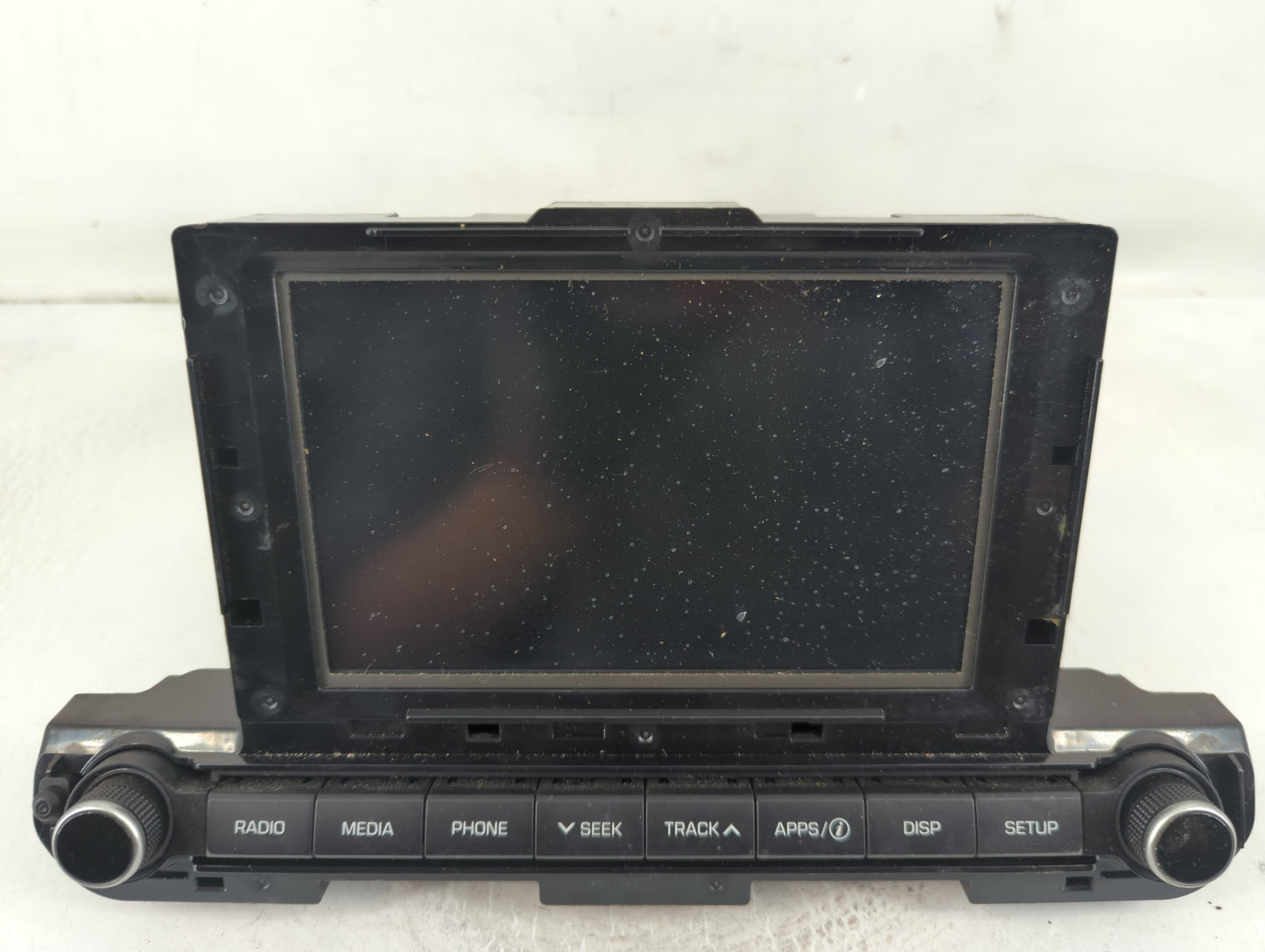 2017-2018 Hyundai Elantra Radio AM FM Cd Player Receiver Replacement P/N:96160-F2101UAT Fits Fits 2017 2018 OEM Used Auto Pa