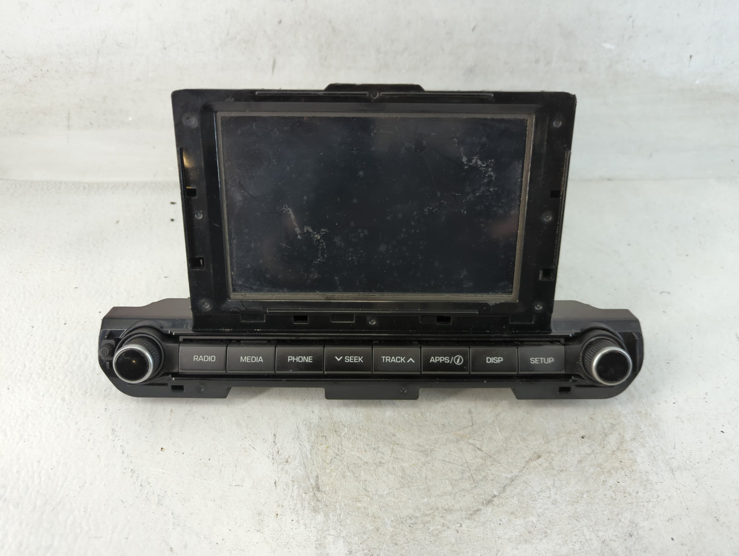 2017-2018 Hyundai Elantra Radio AM FM Cd Player Receiver Replacement P/N:96160-F2101UAT Fits Fits 2017 2018 OEM Used Auto Pa