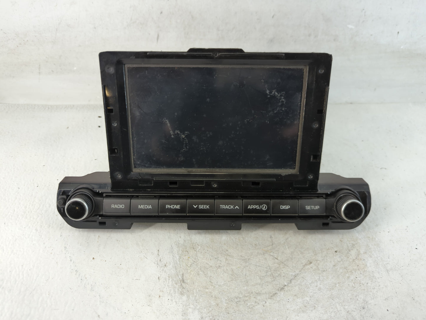 2017-2018 Hyundai Elantra Radio AM FM Cd Player Receiver Replacement P/N:96160-F2101UAT Fits Fits 2017 2018 OEM Used Auto Pa