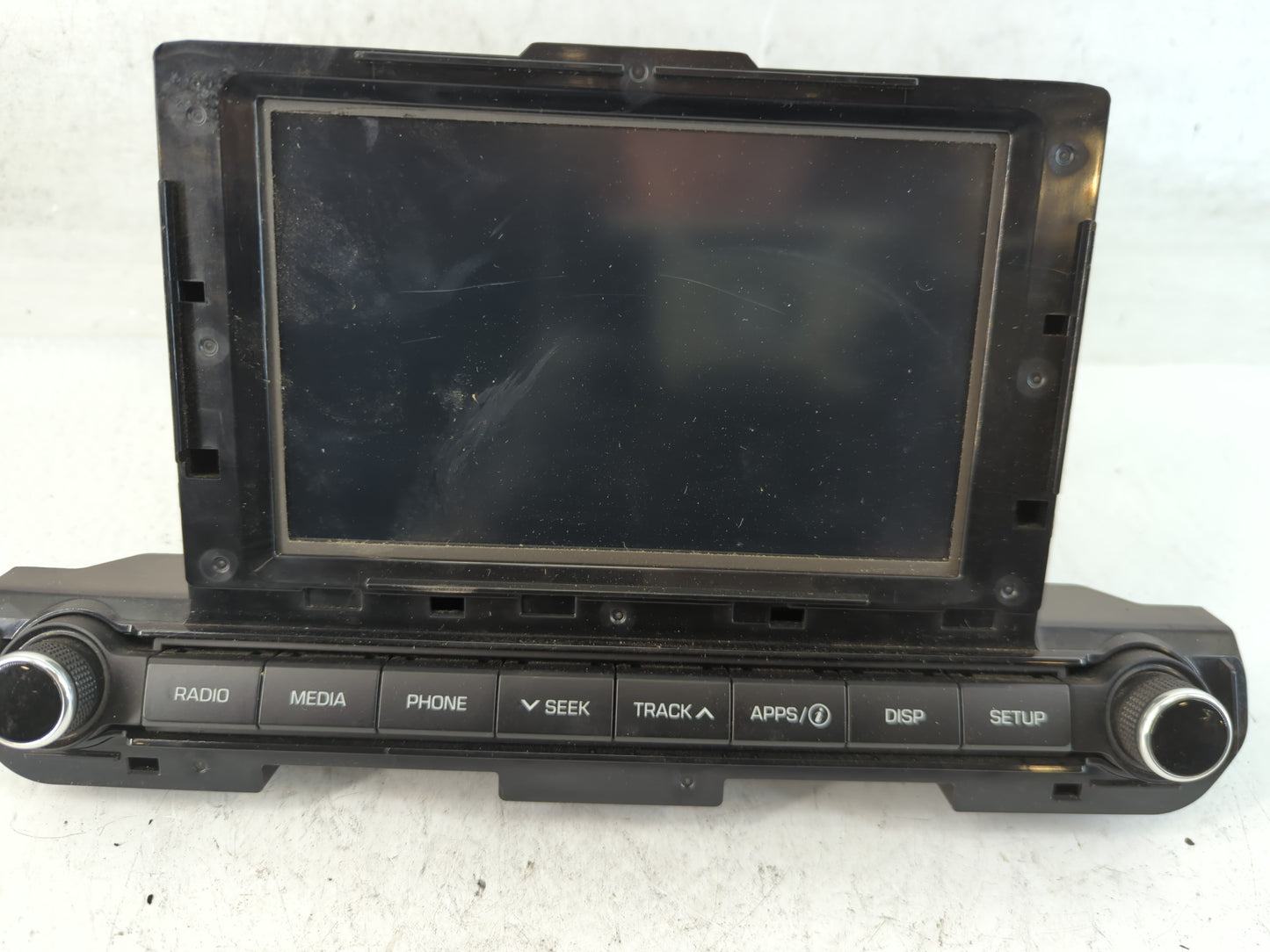 2017-2018 Hyundai Elantra Radio AM FM Cd Player Receiver Replacement P/N:96160-F2101UAT Fits Fits 2017 2018 OEM Used Auto Pa