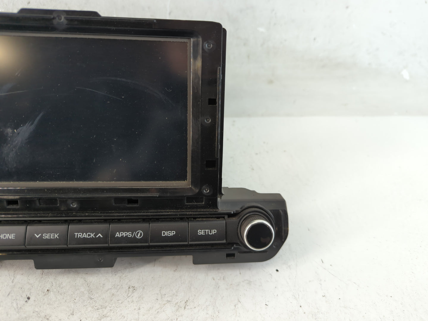2017-2018 Hyundai Elantra Radio AM FM Cd Player Receiver Replacement P/N:96160-F2101UAT Fits Fits 2017 2018 OEM Used Auto Pa