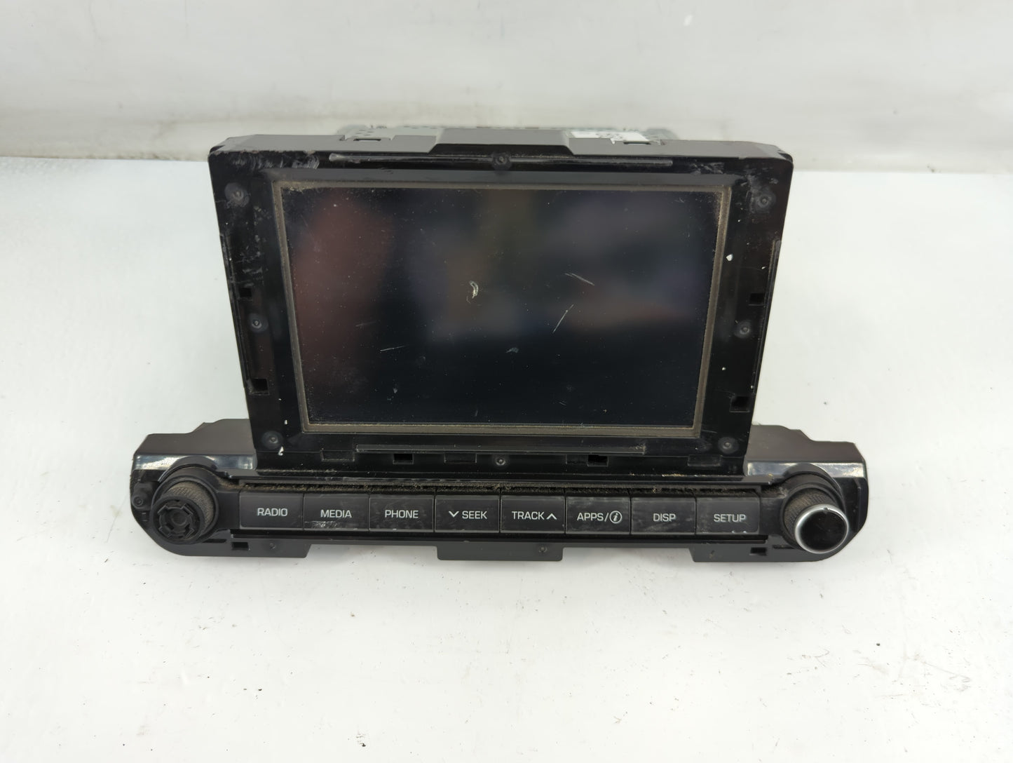 2017-2018 Hyundai Elantra Radio AM FM Cd Player Receiver Replacement P/N:96160-F2101UAT Fits Fits 2017 2018 OEM Used Auto Pa