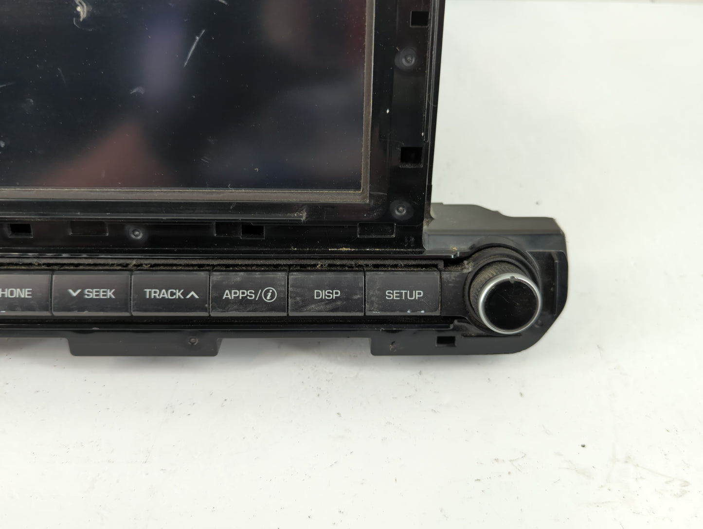 2017-2018 Hyundai Elantra Radio AM FM Cd Player Receiver Replacement P/N:96160-F2101UAT Fits Fits 2017 2018 OEM Used Auto Pa