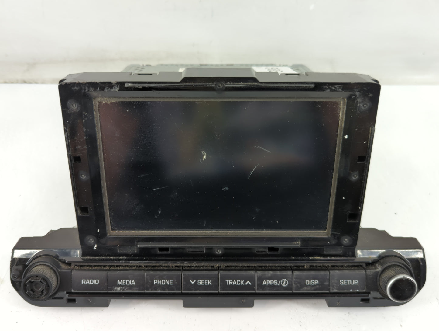 2017-2018 Hyundai Elantra Radio AM FM Cd Player Receiver Replacement P/N:96160-F2101UAT Fits Fits 2017 2018 OEM Used Auto Pa