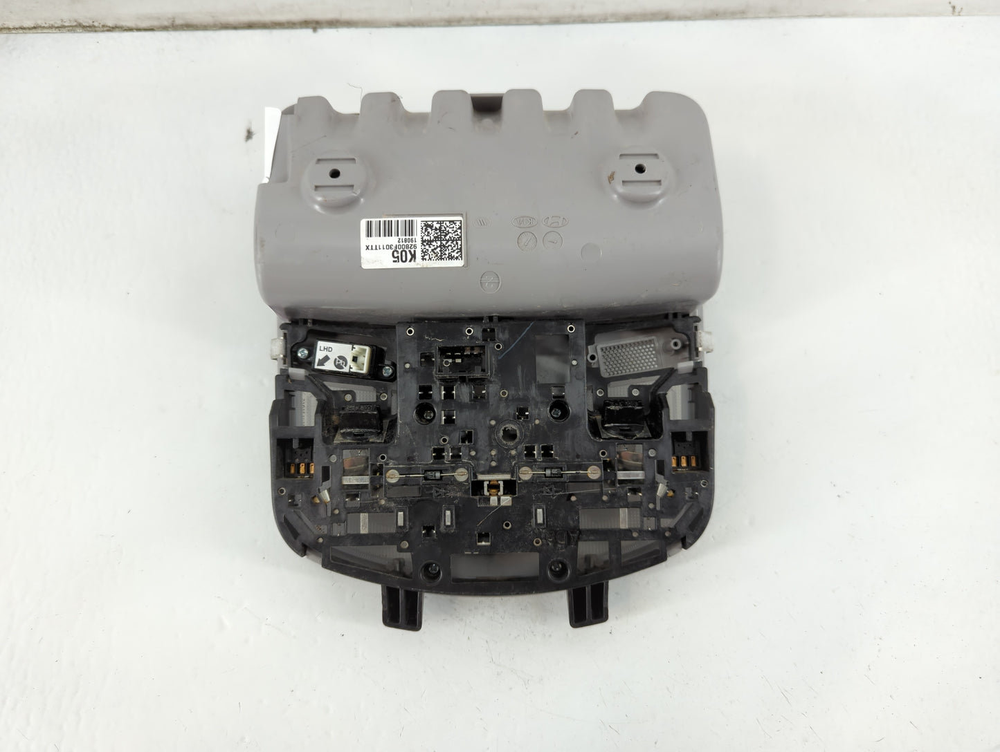 2018 Hyundai Elantra Overhead Roof Console - Oemusedautoparts1.com