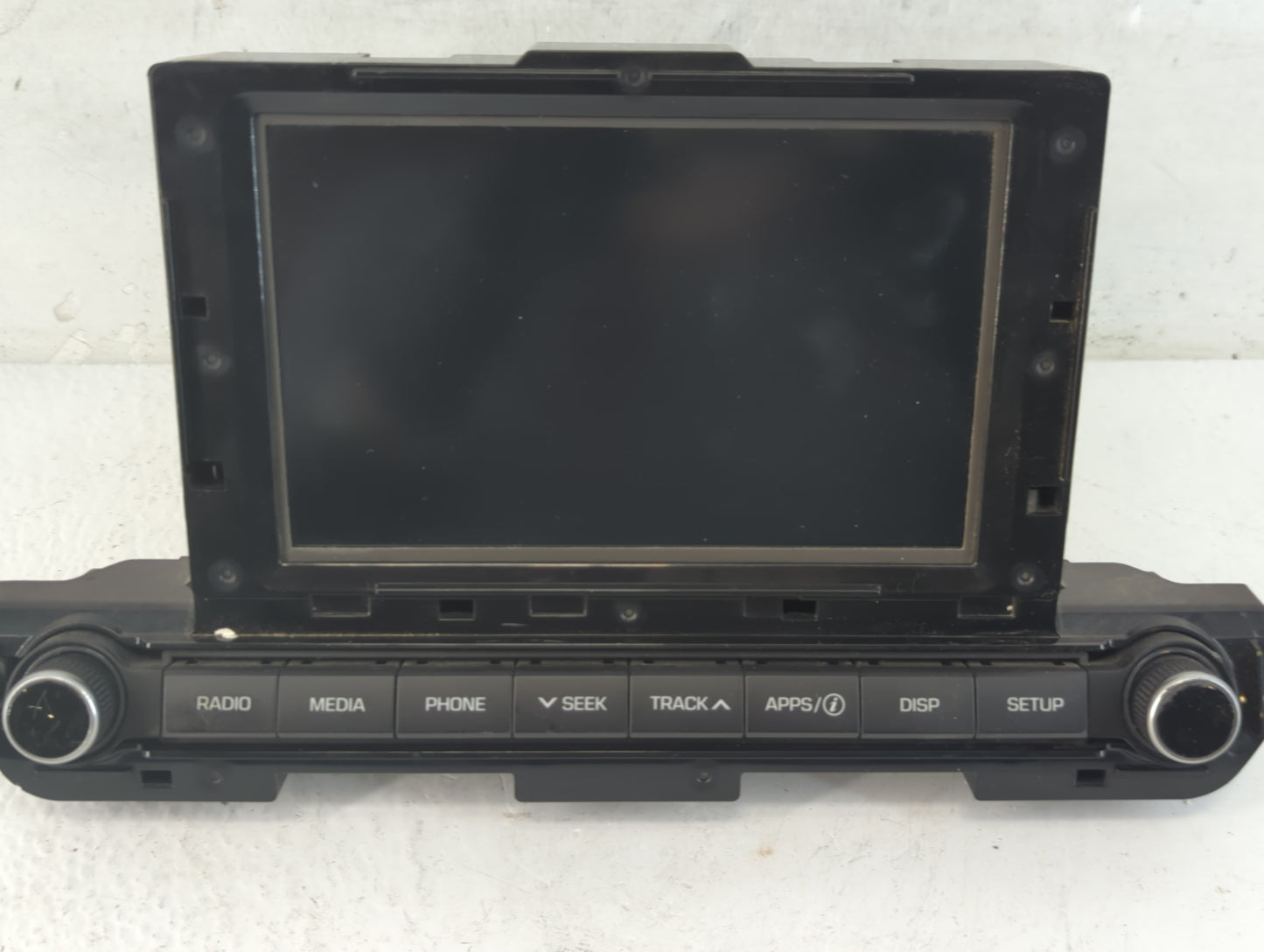 2017-2018 Hyundai Elantra Radio AM FM Cd Player Receiver Replacement P/N:96160-F2101UAT Fits Fits 2017 2018 OEM Used Auto Pa