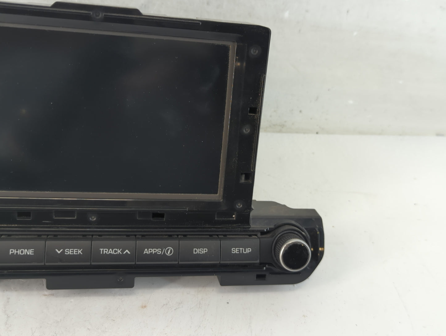 2017-2018 Hyundai Elantra Radio AM FM Cd Player Receiver Replacement P/N:96160-F2101UAT Fits Fits 2017 2018 OEM Used Auto Pa