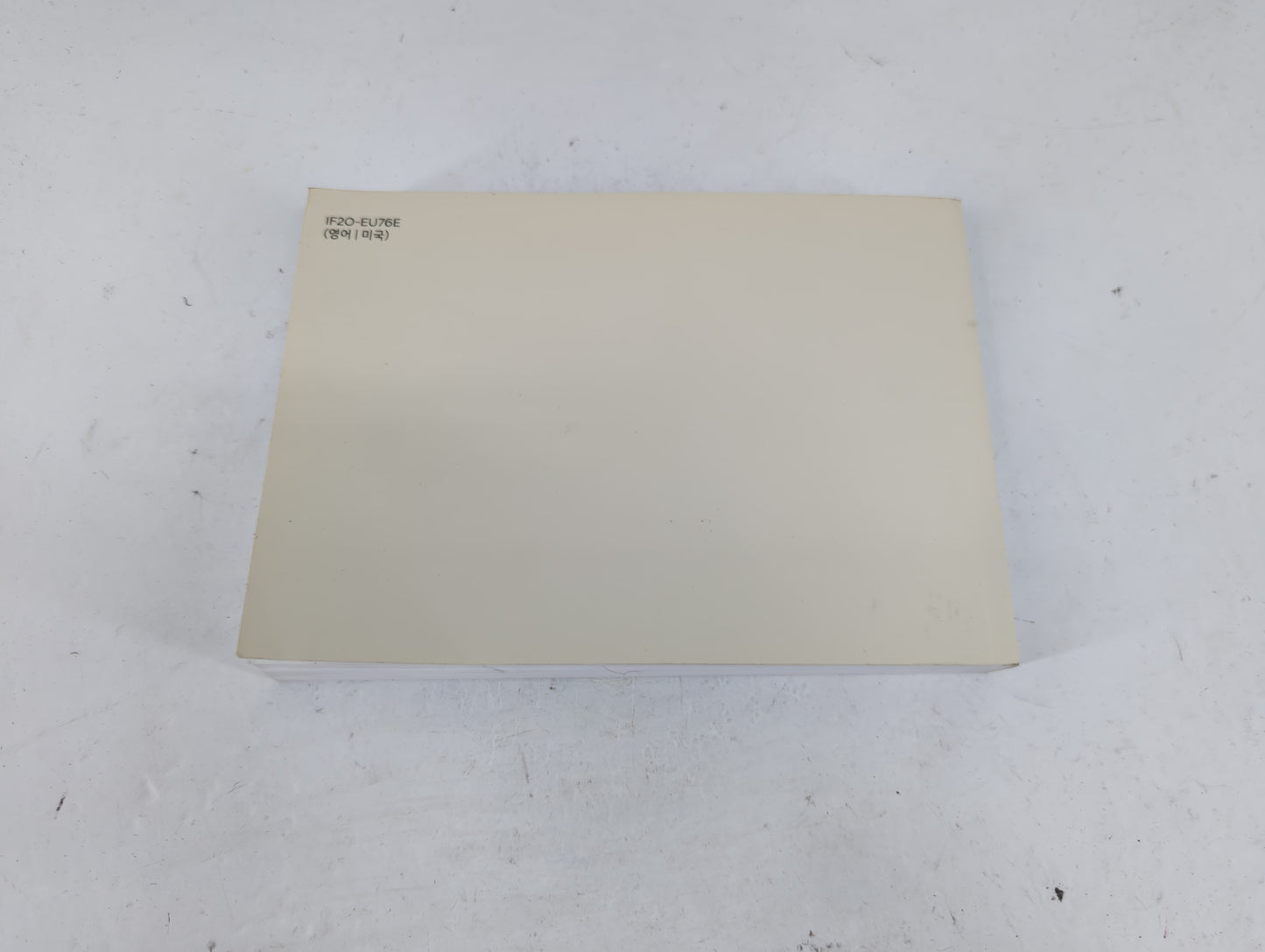 2018 Hyundai Elantra Owners Manual Book Guide P/N:IF20-EU76E OEM Used Auto Parts - Oemusedautoparts1.com