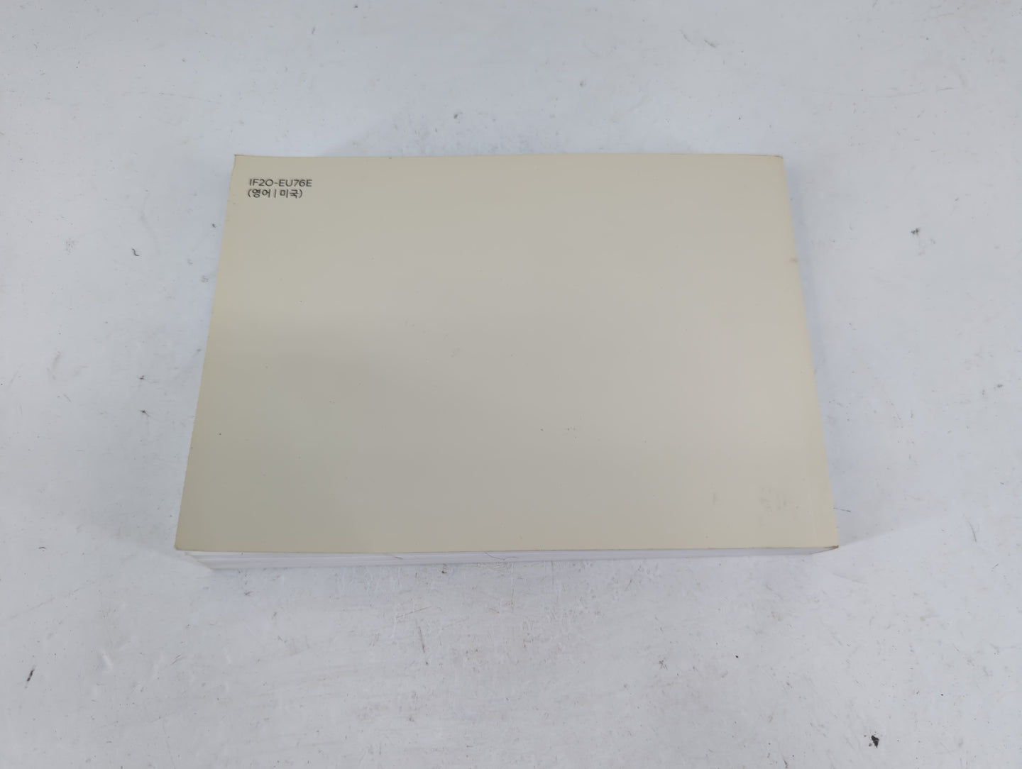 2018 Hyundai Elantra Owners Manual Book Guide P/N:IF20-EU76E OEM Used Auto Parts - Oemusedautoparts1.com