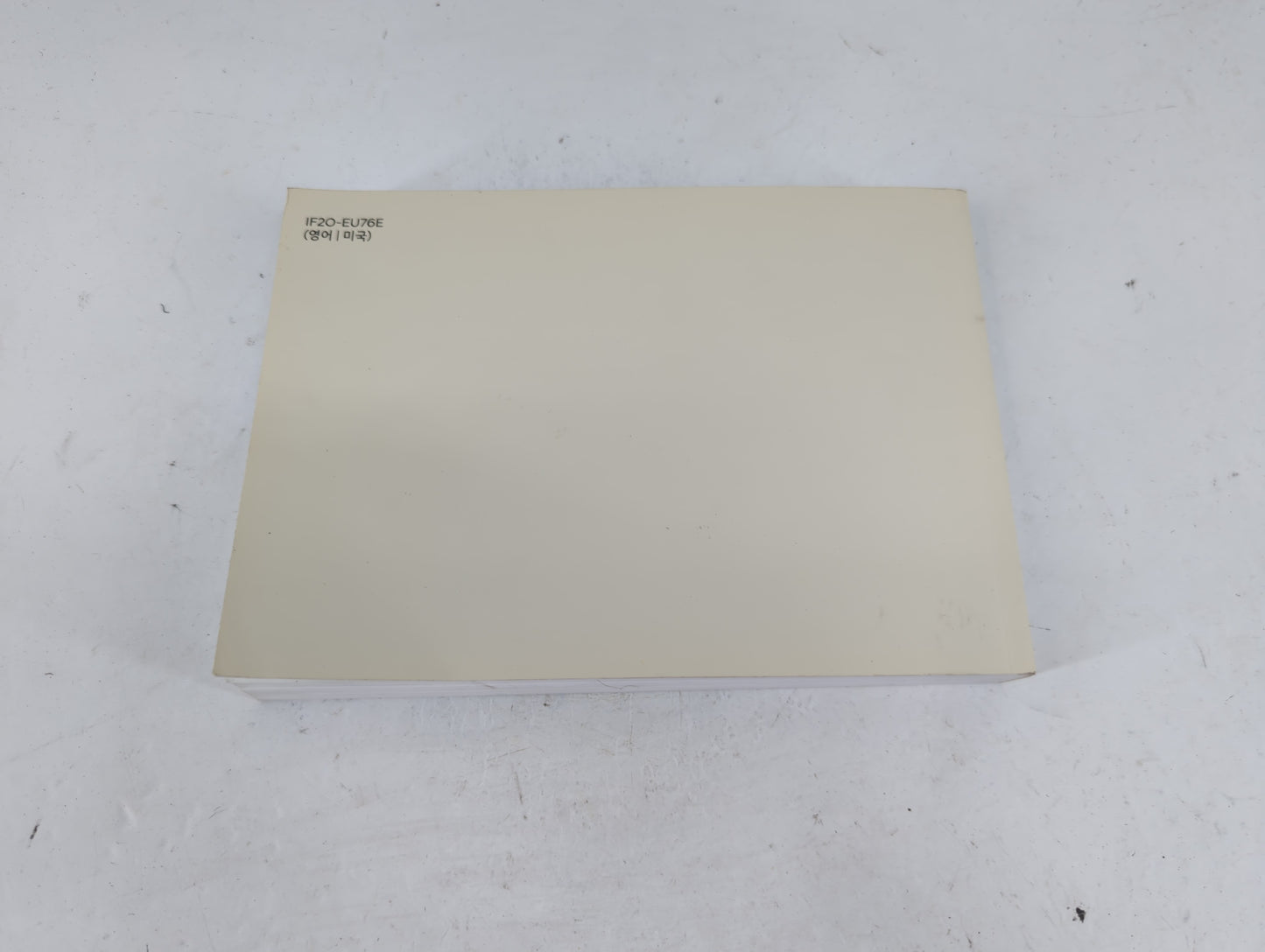 2018 Hyundai Elantra Owners Manual Book Guide P/N:IF20-EU76E OEM Used Auto Parts - Oemusedautoparts1.com