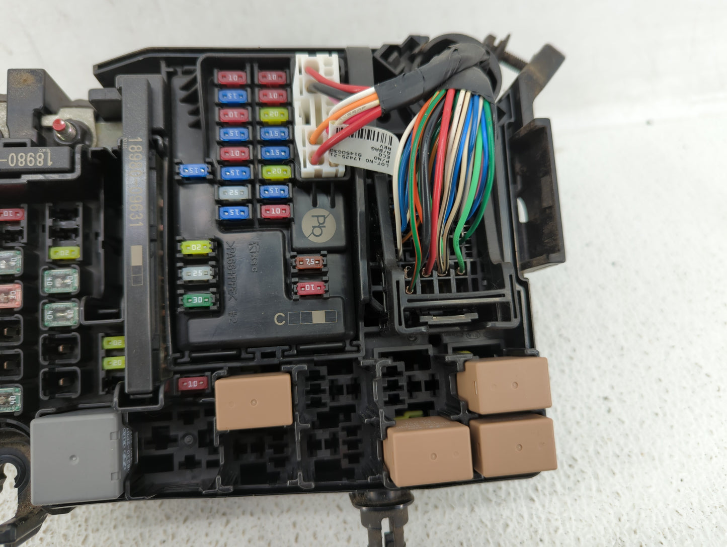 2018 Hyundai Elantra Gt Fusebox Fuse Box Panel Relay Module P/N:91219-G3160 Fits OEM Used Auto Parts - Oemusedautoparts1.com
