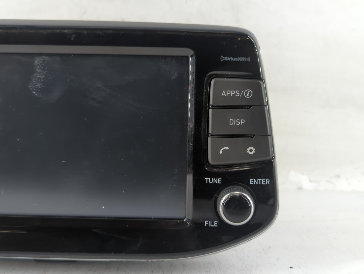 2018-2018 Hyundai Elantra Gt Information Radio Display Screen - Oemusedautoparts1.com