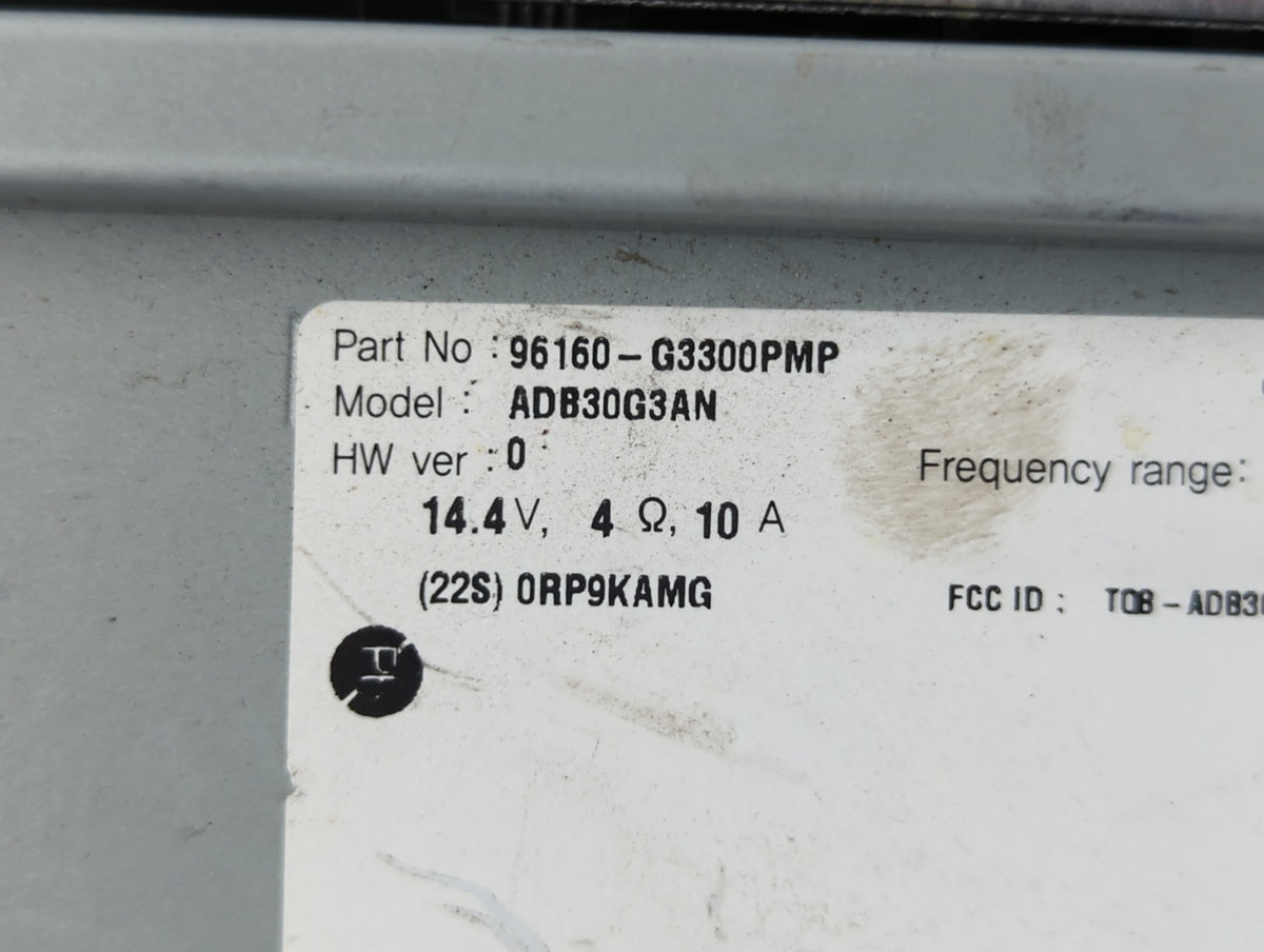 2018-2018 Hyundai Elantra Gt Information Radio Display Screen - Oemusedautoparts1.com