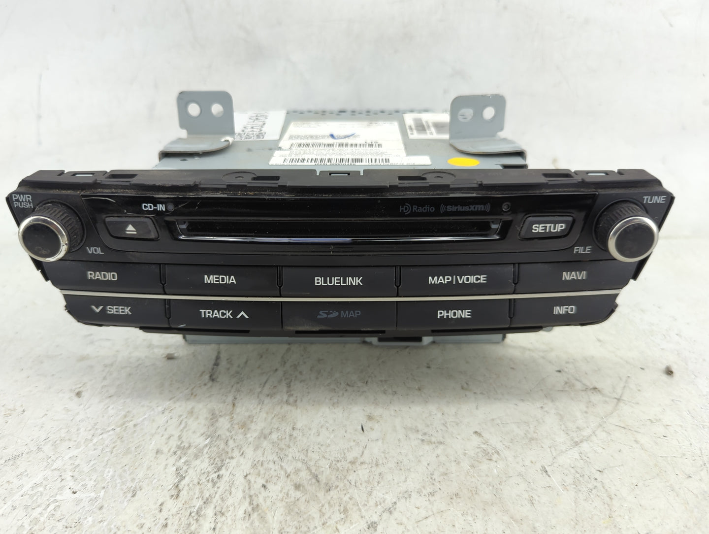2018 Hyundai Genesis Radio AM FM Cd Player Receiver Replacement P/N:96560B1EA04X 96925 51050 Fits Fits 2019 2020 OEM Used Au